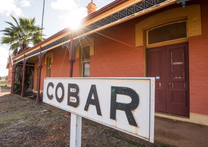 The heritage-listed Cobar railway station, Cobar